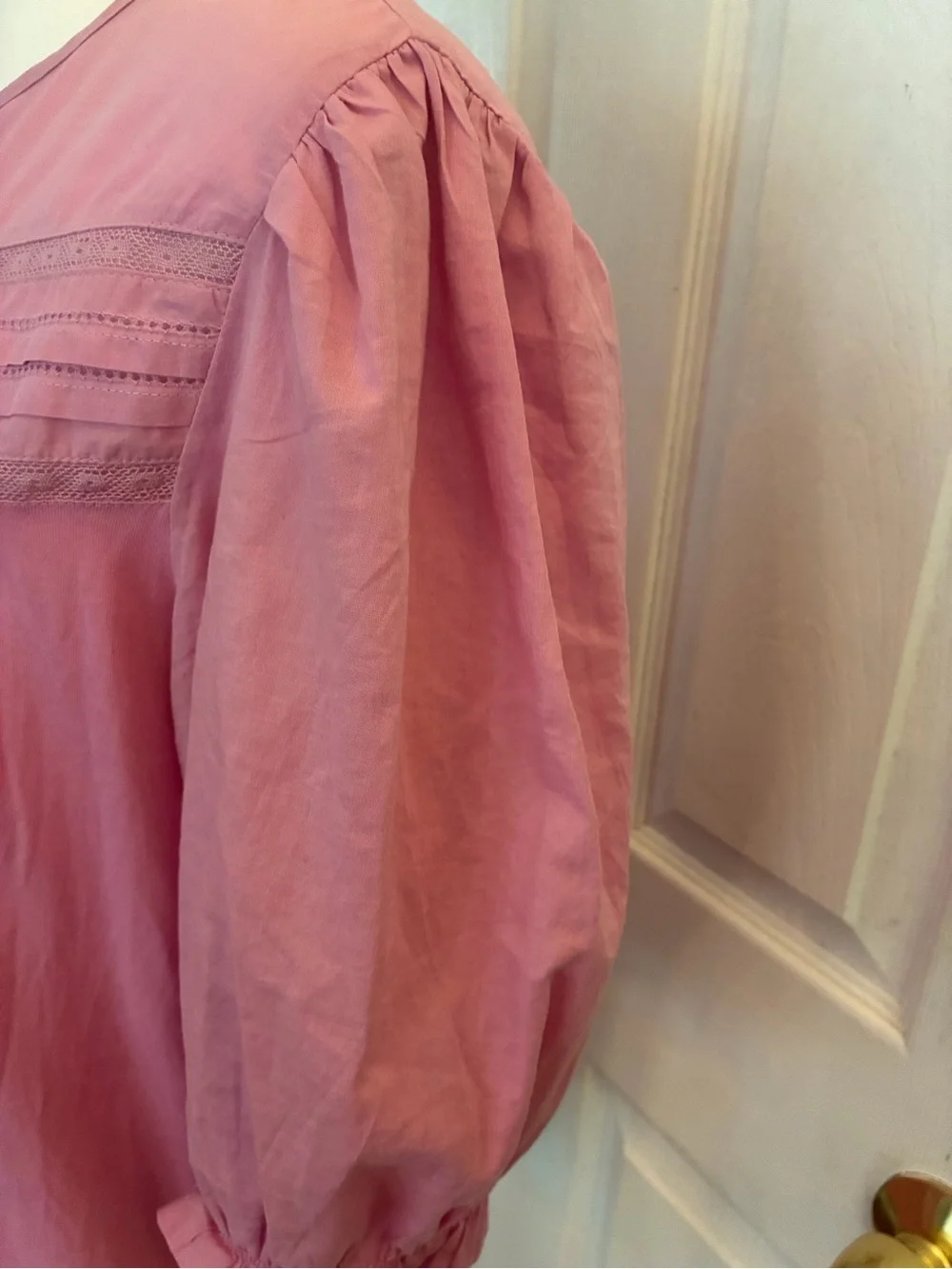 J. Crew lightweight pink